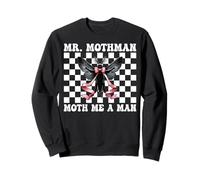 Mr. Mothman Moth Me A Man Cryptozoologie Cryptid Girl Mom Sweatshirt