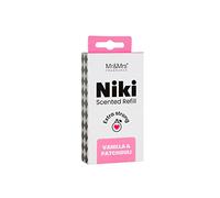 Mr & Mrs Fragrance Recharge pour Diffuseur de Parfum Voiture Niki Parfum Vanille et Patchouli