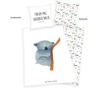 Mr. & Mrs. Panda Housse De Couette Réversible 155 X 220 CM Grande Taille