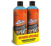 Mr Muscle Hydraulique Gel Pack Double, 2 bouteilles de 1000 ml