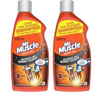 Mr Muscle Power Lot de 2 déboucheurs de vidange en gel 2 x 500 ml