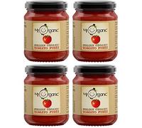 Mr Organic Lot de 4 pots concentrés pour tomates Org 200 g