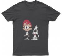 Mr Pea-Body Sherman Mens 90s 80s Styles Cartoon Character Tee Cotton Friends Merch TV(3X-Large)