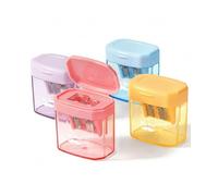 Mr. Pen - 4 petits taille-crayons manuels pour enfants, colorés, taille-crayons à main, salle de classe,