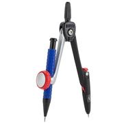 Mr. Pen - Boussole professionnelle avec serrure, 20,3 cm, boussole crayon, boussole pour le travail du bois, boussole pour la géométrie, séparateur d'aile, boussole de dessin, boussole de charpentier,