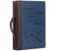 Mr. Pen - Housses de bible pour hommes, 27,2 x 19,1 x 6,1 cm, étui de bible pour homme, étui de bible, étui de bible pour homme, housse de bible en cuir synthétique pour homme, étui de transport de