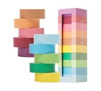 Mr. Pen Lot de 10 rouleaux de ruban adhésif décoratif Washi Tape pour scrapbooking