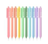 Mr. Pen - Lot de 10 stylos à encre gel rétractables de couleur, stylos à encre gel souple