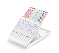 Mr. Pen - Lot de 10 stylos à pointe fine avec support, feutres colorés pour dessin, stylos d'écriture pour journal, feutres fins, marqueurs à pointe fine, marqueurs de couleur pour la prise de notes