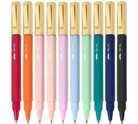 Mr. Pen - Lot de 10 stylos esthétiques, couleurs assorties, séchage rapide, sans bavure, stylos bibliques à pointe fine, pointe pour prise de notes, esthétique, (OOYC012M203)
