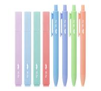 Mr. Pen - Lot de 12 stylos à encre gel rétractables, séchage rapide, pointe fine de 0,7 mm, stylos rétractables, stylos mignons, stylos à encre gel, stylos esthétiques pour journal, stylos à pointe