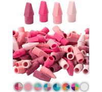 Mr. Pen - Lot de 120 gommes roses pour crayons, gommes pour crayons, gommes pour crayons, gommes pour crayons, fournitures de rentrée scolaire