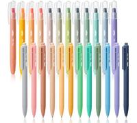 Mr. Pen - Lot de 24 surligneurs et stylos Bible, couleurs sereines sans bavure, stylos gel colorés, esthétiques, mignons