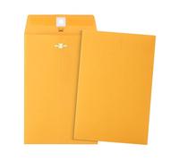 Mr. Pen - Lot de 25 enveloppes à fermoir, 15,2 x 22,9 cm, kraft marron, enveloppes pour documents, enveloppes kraft à fermoir