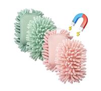 Mr. Pen - Lot de 4 gommes en microfibre pour tableau blanc lavable, effaceur effaçable à sec, effaceur à sec, effaceur pour tableau blanc, effaceur à sec, effaceur pour tableau blanc