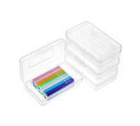 Mr. Pen - Lot de 4 Trousses à Crayons en Plastique Transparent