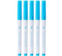 Mr. Pen - Lot de 5 marqueurs pour tissu pour couture, bleu, marqueurs pour couture effaçable, stylo solaire à eau