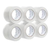 Mr. Pen - Lot de 6 rouleaux de ruban adhésif d'emballage, 4,8 cm de large, 90 m, ruban d'emballage transparent très résistant, ruban de déménagement