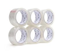 Mr. Pen - Lot de 6 rubans adhésifs d'emballage, 5,1 cm de large, 60 m, ruban d'expédition, ruban d'emballage transparent, ruban de déménagement, ruban d'emballage pour cartons de déménagement, recharges de ruban adhésif d'emballage, rouleau de ruban adhésif d'emballage