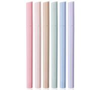 Mr. Pen - Lot de 6 surligneurs esthétiques, couleur pastel discrète, pointe biseautée, surligneur mignon, couleurs assorties, fournitures scolaires