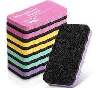 Mr. Pen - Lot de 8 gommes pour tableau blanc, couleurs pastel, effaceur magnétique effaçable à sec, effaceur pour tableau blanc, effaceur à sec, effaceur effaçable à sec, effaceurs pour tableau blanc,