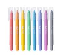 Mr. Pen - Lot de 8 surligneurs en gel, couleurs amicales, surligneurs bibliques sans bavure, surligneurs bibliques, surligneurs en gel pour bibles, surligneurs