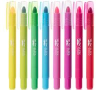 Mr. Pen - Lot de 8 surligneurs en gel, couleurs assorties, surligneurs bibliques sans bavure, surligneurs bibles, surligneurs en gel pour bibles, surligneurs