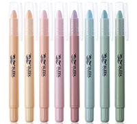 Mr. Pen - Lot de 8 surligneurs en gel, couleurs pastel, sans bavure, marqueurs pour bibles