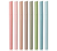 Mr. Pen Lot de 8 surligneurs esthétiques à pointe biseautée, couleurs assorties, sans bavure, stylos mignons pour pages de la Bible