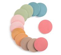 Mr. Pen - Notes adhésives rondes, 12 blocs, 720 feuilles, couleur vintage, 7,1 x 7,1 cm - Notes adhésives colorées en vrac