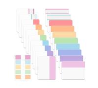 Mr. Pen - Onglets adhésifs colorés - 500 pièces - Parfait pour étudiants et enseignants