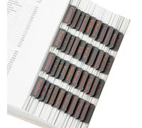 Mr. Pen - Onglets de Bible, 75 onglets, gris froid, onglets de Bible laminés pour femmes et hommes, onglets de Bible pour étude, onglets de livre de la Bible, onglets d'étiquettes de la Bible, onglets