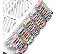 Mr. Pen - Onglets de Bible, 75 onglets, Morandi minimal, onglets de Bible laminés pour femmes et hommes, onglets de Bible pour étude de la Bible, onglets d'index de la Bible, onglets de livre de la