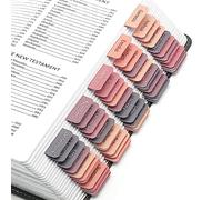 Mr. Pen - Onglets de Bible, 75 onglets, nuances de coucher de soleil, vintage, onglets de Bible laminés pour femmes et hommes, onglets de Bible pour étude de la Bible, onglets d'index de la Bible