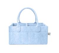 Mr. Pen - Organiseur de couches pour bébé, panier de voiture, organiseur portable pour table à langer, couleur bleu doux