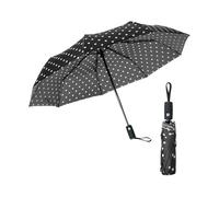 Mr. Pen - Parapluie de voyage coupe-vent, à pois, parapluie automatique pour la pluie, parapluie compact, parapluie de voyage compact, parapluie coupe-vent, parapluie portable