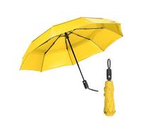 Mr. Pen Parapluie de voyage coupe-vent - Jaune, automatique, compact, parapluie de pluie