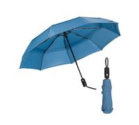 Mr. Pen - Parapluie de voyage coupe-vent, parapluie automatique pour la pluie, bleu, taille unique