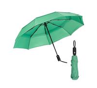 Mr. Pen - Parapluie de voyage coupe-vent, parapluie automatique pour la pluie, parapluie compact, parapluie de voyage compact, parapluie coupe-vent, vert caraïbes, parapluie coupe-vent compact