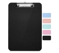 Mr. Pen - Porte-bloc en plastique, noir, porte-bloc pour enseignant, porte-bloc de bureau, porte-bloc en plastique, porte-bloc suspendu, porte-bloc en plastique, porte-bloc format lettre