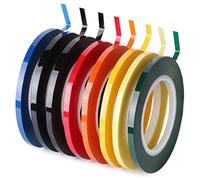 Mr. Pen - Ruban adhésif fin pour tableau blanc, Lot de 8 rubans de couleurs assorties, Adapté pour diverses surfaces