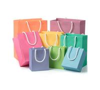 Mr. Pen - Sacs cadeaux de tailles assorties, 8 pièces, petit/moyen/grand, sacs cadeaux en papier avec poignées, sacs de Pâques pour cadeaux