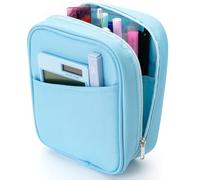 Mr. Pen - Trousse à crayons, bleue, trousse à crayons, trousse à stylos, trousse à stylos, trousse à crayons, trousse à crayons, trousse à crayons mignonne, trousse d'école, trousse à crayons