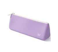 Mr. Pen Trousse à crayons, trousse esthétique avec fermeture éclair, jolie trousse à crayons pour l'école, fournitures et accessoires de journal biblique, lavande crème