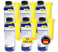 Mr.Perfect® Additif nettoyant efficace pour système diesel, 6 x 250 ml, dissout la saleté et la résinisation dans le système diesel, additif diesel pour moteurs diesel, combustion efficace