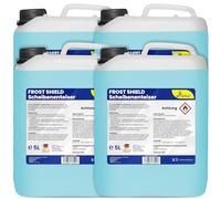 Mr. Perfect Dégivreur de pare-brise de voiture (4 x 5 l) efficace jusqu'à -40 °C | Dégivreur de glace très efficace et sans rayures | Dégivreur de pare-brise pour voiture empêche efficacement le