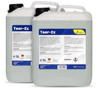 Mr. Perfect® Goudron EX, Dissolvant bitume et goudron pour voiture et outils - 2 x 5 Litres