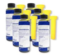 Mr. Perfect - Puissant améliorateur d'octane, 6 x 250 ml, nettoyant pour système qui augmente l'efficacité du carburant, additif pour une meilleure combustion de l'essence, nettoyant moteur pour tous