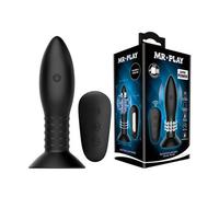 Mr. Play Plug Anal Gonflable avec Vibration et Rotation 1 Unité