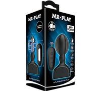 Mr. Play Plug anal Noir 12,1x7,2x3,3 cm